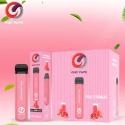 One Vape Luxurious Disposable Vaper Shisha Pods 1800 Puffs Pink Lemonade