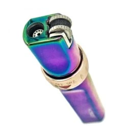 JOBON Flint Slim Jet Lighter Rainbow -Glass Smoke Store RLIG45 jobon flint slim jet lighter