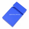 Silicone Cigarette Case 20s Blue -Glass Smoke Store Silicone Cigarette Case 20blue