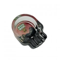 Weed War Thick Glass Skull Shaped Ashtray -Glass Smoke Store Srg412 5