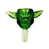 Stone Age Yoda Glass Cone Piece Green 14mm -Glass Smoke Store T1102 stone age yoda glass cone green 14mm