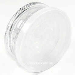 Plastic Muller With Storage -Glass Smoke Store T744clear