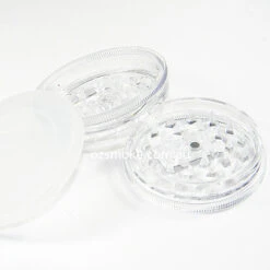 Plastic Muller With Storage -Glass Smoke Store T744clear detail