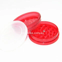 Plastic Muller With Storage -Glass Smoke Store T744red detail