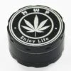 MWP 3Piece Laser Cut Metal Grinder Black Enjoy Life