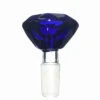 Stone Age Blue Diamond Cone Piece 14mm -Glass Smoke Store TT1062S stone age blue diamond glass cone piece 14mm