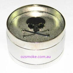 Metal Grinder With Picture 3 Pieces -Glass Smoke Store TT737 grinder skull