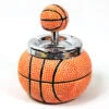 Basketball Ceramic Spinning Ashtray -Glass Smoke Store Tash118 clay ashtray basketball1