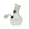 MWP Small Glass Bubble Water Pipe With Glass Pipe 14cm -Glass Smoke Store Tg166gp baby bubbke bonza with pipe 13.7cm