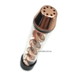 7Pipe Twist Glass Blunt Rose Gold -Glass Smoke Store V7P 7pipe rosegold 2
