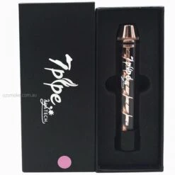 7Pipe Twist Glass Blunt Rose Gold
