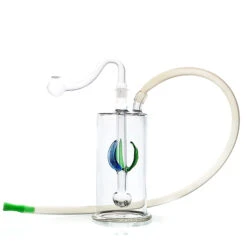 Glass Water Pipe With Decoration 12cm -Glass Smoke Store W4712 water pipe 12cm 3