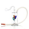 Glass Water Pipe With Decoration 12cm