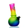 WEGE Rainbow Large Bubble Bonza 15cm -Glass Smoke Store WG15B64 rainbow big bubble bong