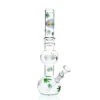 WEGE Weed Double Bubble Full Glass Bong 27cm -Glass Smoke Store WG27B61 full glass bubble bong