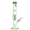 WEGE Percolator Ice Catcher Straight Glass Bong 32cm -Glass Smoke Store WG32B33 percolator ice catcher straight glass bong