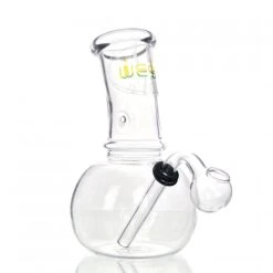 WEGE Small Bubble Water Pipe With Glass Pipe 14cm
