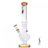 Agung Ice Slider Bubble Full Glass Bong Amber 33cm