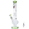 Agung Ice Slider Bubble Full Glass Bong Green 33cm