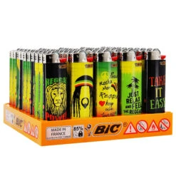 Bic Large Disposable Gas Lighter Pic Decor Raggae