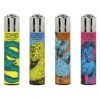 CLIPPER Refillable Gas Lighter Wild Animals -Glass Smoke Store clipper wild animals