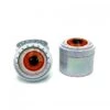 Fancy Eyeball Zinc Alloy 4 Layer Grinder 50mm Orange