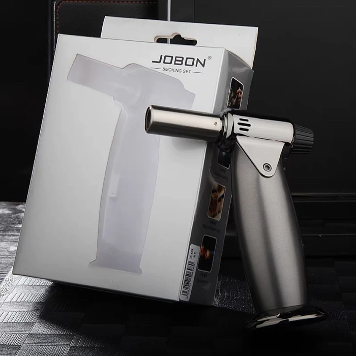 Jobon GLA22 Multi Purpose Professional Jet Burner Torch Lighter Grey 6 Jobon GLA22 Multi Purpose Professional Jet Burner Torch Lighter Grey - Image 4