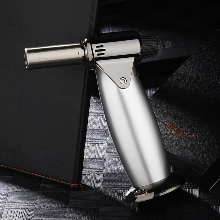 Jobon GLA22 Multi Purpose Professional Jet Burner Torch Lighter Silver 3 Jobon GLA22 Multi Purpose Professional Jet Burner Torch Lighter Silver