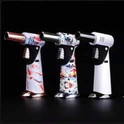 Jobon GLA24 Multi Purpose Professional Jet Burner Torch Lighter Color Paint -Glass Smoke Store gla24 jobon burner 3new colors 1