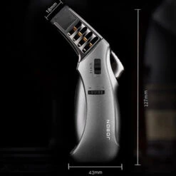 Jobon GLA28 Strong Flame Jet Lighter Blue -Glass Smoke Store gla28 jobon strong flame jet lighter size 1