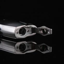 Jobon Triple Flames Impressive Metal Jet Lighter Gift Box Gun Metal -Glass Smoke Store gla35 jobon triple flame jet lighter gift box bottom 3