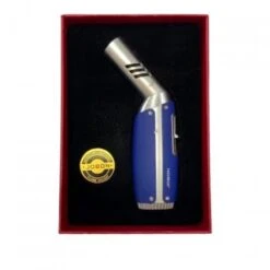 Jobon GLA40 Adjustable Nozzle Gift Jet Torch Lighter Blue -Glass Smoke Store gla40b 1