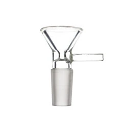 Clear Glass Cone With Handle 14mm