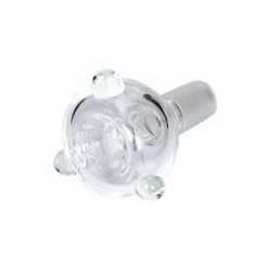 OZS Glass Cone Clear Egg Cup 14mm -Glass Smoke Store jd gl st cosml2