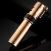 Jobon Butane Triple Flame Flint Jet Lighter Gold