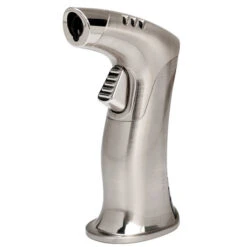 JOBON LIG71 Desktop Jet Lighter Silver