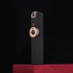 JOBON Flint Lit Slim Jet Lighter Gift Pack GLA14D Matte Black -Glass Smoke Store jobon gla14d 1