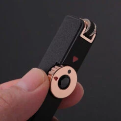 JOBON Flint Lit Slim Jet Lighter Gift Pack GLA14D Matte Black -Glass Smoke Store jobon gla14d 4