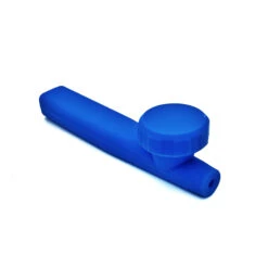 Kazili Silicone Hand Smoking Pipe Blue