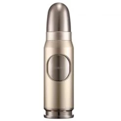 Jobon Bullet Shaped Cigar Jet Lighter Sliver