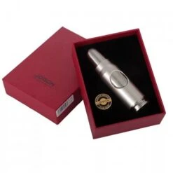 Jobon Bullet Shaped Cigar Jet Lighter Sliver -Glass Smoke Store lig118s1