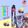One Vape Disposable Cool Pods Vaper 2800 Puffs Blue Razz Lemonade -Glass Smoke Store ove vape 2800puffs blue razz lemonade