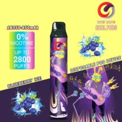 One Vape Disposable Cool Pods Vaper 2800 Puffs Blueberry Ice