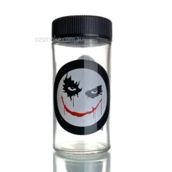 Screw On Top Lid Glass Jar 220ml Ghost Face