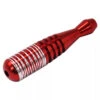 Aluminum Smokeless Dry Pipe 8cm Red