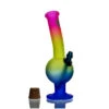OZS Rainbow Glass Bong Oil Pourer 27cm