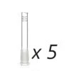 5 Pieces OZS Glass Stem 12cm
