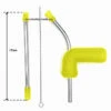 New Generation Silicone Stainless Steel Beer Bong Yellow -Glass Smoke Store sbb slicone beer bong yellow