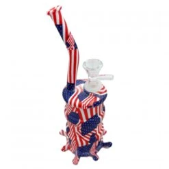 Full Picture Printed Silicone Bong 22cm -Glass Smoke Store silicone 3