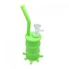 Silicone Bong 22cm Green Glow In Dark -Glass Smoke Store siliconebong1